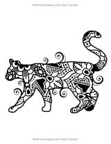 Chats et Mandalas – Livre de coloriage pour adultes, 55 mandalas de chats anti-stress, dessins originaux
