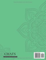 Chats et Mandalas – Livre de coloriage pour adultes, 55 mandalas de chats anti-stress, dessins originaux
