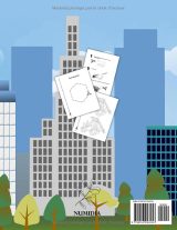 Coloriage et Découpage – Engins de chantier : Cahier d’activités grand format (114 pages) dès 4 ans