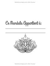 Coloriage Mandala pour les intelligents – 50 mandalas géométriques et mignons | Livre de coloriage relaxant pour adultes et enfants