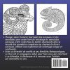 Mandala des animaux – Livre de coloriage anti-stress | 90 pages, motifs d’animaux détaillés