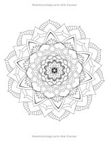 Facile Mandala – Livre de coloriage : 100 mandalas anti-stress pour enfants et adultes, grand format 21,59 x 27,94 cm
