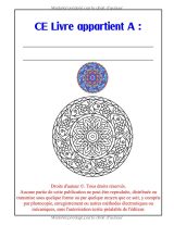Mandalas à colorier pour adultes avec modèles en couleur – Livre anti-stress A4, 72 pages, motifs variés