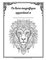 50 Mandalas Animaux Sauvages – Livre de coloriage pour enfants 8 ans et plus (grand format 21,6 x 27,9 cm)
