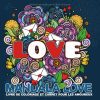 Livre de coloriage Mandala – Thème de l’amour avec 30 mandalas à colorier et 30 pages de notes | Format carré 21,6 cm