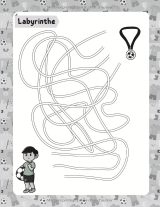 Cahier d’activités Football – 100 jeux: labyrinthes, sudoku, mots mêlés, coloriages, quizz et logique | Enfants 6-10 ans