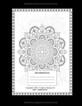 Livre de coloriage mandalas pour adultes – 60 motifs anti-stress, grand format 21,59 x 27,94 cm
