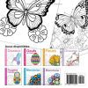 Papillons #2 – Livre de coloriage pour seniors, adultes et débutants : grands dessins anti-stress faciles à colorier