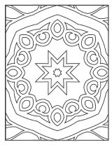 Cahier de coloriages anti-stress pour adultes – 102 pages, grand format 21,6 x 27,9 cm