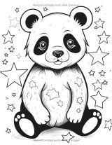 PANDA KAWAII – Livre de coloriage pandas A4 pour enfants et ados | 108 pages, plus de 50 dessins | Styles variés, difficulté progressive | Idée cadeau