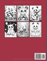 PANDA KAWAII – Livre de coloriage pandas A4 pour enfants et ados | 108 pages, plus de 50 dessins | Styles variés, difficulté progressive | Idée cadeau