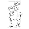 Livre de coloriage de Noël pour enfants 3–6 ans – 50 dessins simples et mignons (Père Noël, rennes, bonhommes de neige) – Format carré 8,5 × 8,5 – Pages à simple face