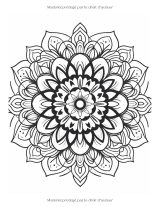 100 Magnifiques Mandalas – Livre de coloriage pour adultes, anti-stress | 200 pages, grand format 21,59 x 27,94 cm