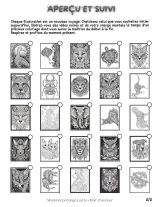 Livre de coloriage Mandalas animaux – 50 illustrations anti-stress pour adultes et adolescents