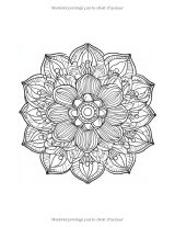 Mandala Évasion – 120 coloriages de mandalas fleuris pour adultes | Livre antistress, 240 pages