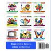 Chats – Livre de coloriage pour seniors et débutants : 40 grands dessins simples, détente et anti-stress, grand format carré 21,5 cm