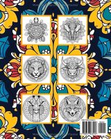 40 Mandalas Animaux – Livre de Coloriage pour Adultes : Détente, Pleine Conscience et 40 Designs Uniques pour Coloristes Expérimentés