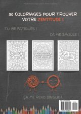 Quand ça m’énerve ! J’évacue en couleurs – 50 expressions du quotidien à colorier | Livre de coloriage anti-stress pour adultes