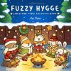 Fuzzy Hygge – Livre de coloriage de Noël pour adultes et ados | Scènes d’hiver cosy et festives avec adorables animaux