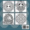Mandala Livre de Coloriage pour Enfants – 50 Pages Simples et Relaxantes avec Animaux, Fleurs, Aliments et Objets (Style Bold & Easy)