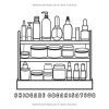 Livre de coloriage Skincare – 50 dessins apaisants de soins de la peau pour filles, ados et adultes