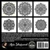 Livre de coloriage Mandalas simple et facile pour adultes – 50 mandalas grands pour une coloration relaxante et anti-stress