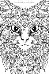 Livre de coloriage Mandalas Chats – anti-stress, motifs félins variés pour adultes et ados