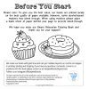 Coloriage détente pour adultes – Gourmandises faciles à colorier: cupcakes, desserts et bonbons (50 illustrations, grands contours)