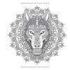 Créatures mythiques mystiques – Livre de coloriage Mandala, Volume 1 | 56 motifs ronds pour adolescents et adultes