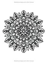 Jardin Mandala – Livre de coloriage de mandalas floraux pour adultes : 40 dessins anti-stress pour détente et créativité