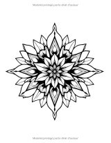 Jardin Mandala – Livre de coloriage de mandalas floraux pour adultes : 40 dessins anti-stress pour détente et créativité