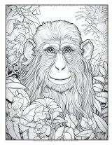 Mandalas Animaux Sauvages – Livre de coloriage relaxant pour adultes, 50 dessins anti-stress de lions, tigres, loups, éléphants et plus