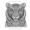 Animaux Relaxants Mandala – Cahier de coloriage adulte avec 50 illustrations anti-stress d’animaux sauvages et exotiques