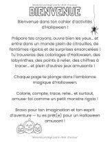 Cahier d’activités Halloween 3–6 ans : coloriages, labyrinthes, lettres et chiffres – spécial maternelle