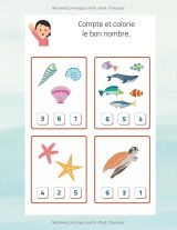 Cahier d’activités Nature Maternelle PS à GS (3-6 ans) – 100 jeux de graphisme, coloriage et numération – A4, 100 pages couleur