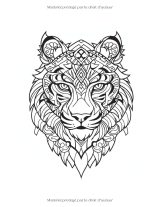 Mandala 50 Animaux – Livre de coloriage antistress pour adultes | 50 mandalas d’animaux à colorier