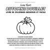 Automne Douillet – Livre de coloriage facile et anti-stress, 50 illustrations Cozy & Halloween pour adultes et enfants