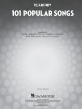 101 Popular Songs – Clarinet | Recueil de partitions pour clarinette (débutant à intermédiaire) | Classiques Pop & Rock : Billie Jean, Piano Man, Hey Jude, Sweet Home Alabama, Livin’ on a Prayer