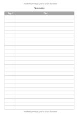 Cahier de musique basse – Tablatures | Format A4 | 105 pages, sommaire personnalisable, 11 tablatures/page