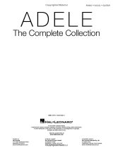 Adele – The Complete Collection : 62 partitions Piano Voix Guitare avec accords et paroles | Rolling in the Deep, Hello, Skyfall, Easy on Me (Hal Leonard)