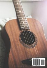 Cahier de musique guitare – Portées & tablatures avec diagrammes d’accords, 100 pages, format 7 x 10 – Composition et apprentissage