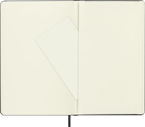 Carnet Moleskine Art Music Notebook - Noir, Large 13 x 21 cm, 192 Pages