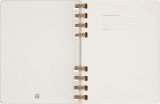 Moleskine Agenda Non Daté Spirale XL Crush Grape - 12 Mois, Couverture Rigide