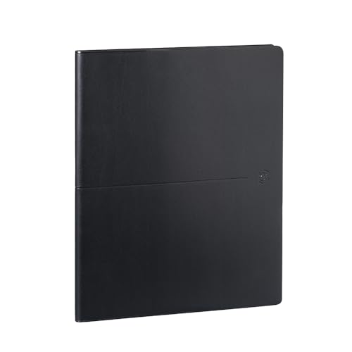 Agenda First Civil Semainier Oxford 2027 Noir 21x27 cm - Élégance et Organisation au Quotidien