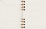 Moleskine Agenda Non Daté Spirale XL Crush Grape - 12 Mois, Couverture Rigide