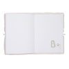 DRAEGER Paris - Journal Intime Rose Peluche avec Cadenas et Clés - Carnet Secret pour Fille et Femme