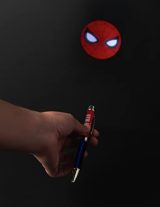 Carnet de Notes Marvel Spider-Man A5 à Points avec Stylo Lumineux - Fournitures Scolaires et Journaling