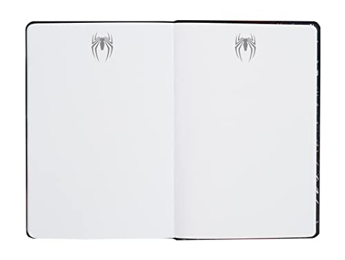 Carnet de Notes Marvel Spider-Man A5 à Points avec Stylo Lumineux - Fournitures Scolaires et Journaling
