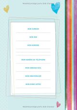 Mon journal intime Elles – Carnet d’expression personnelle, 120 pages, Français