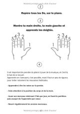 Méthode Piano Débutants « Je commence le piano avec des morceaux » – Grand livre A4 à spirales, morceaux connus, comptines et classiques, apprentissage progressif dès 6 ans